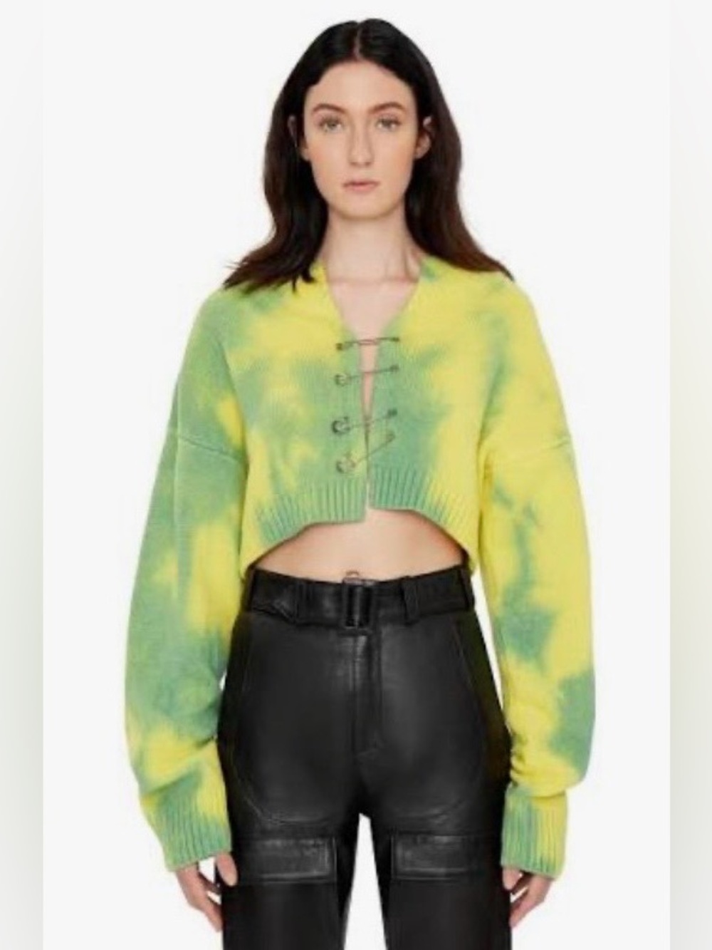 Guizio same style safety pin sweater